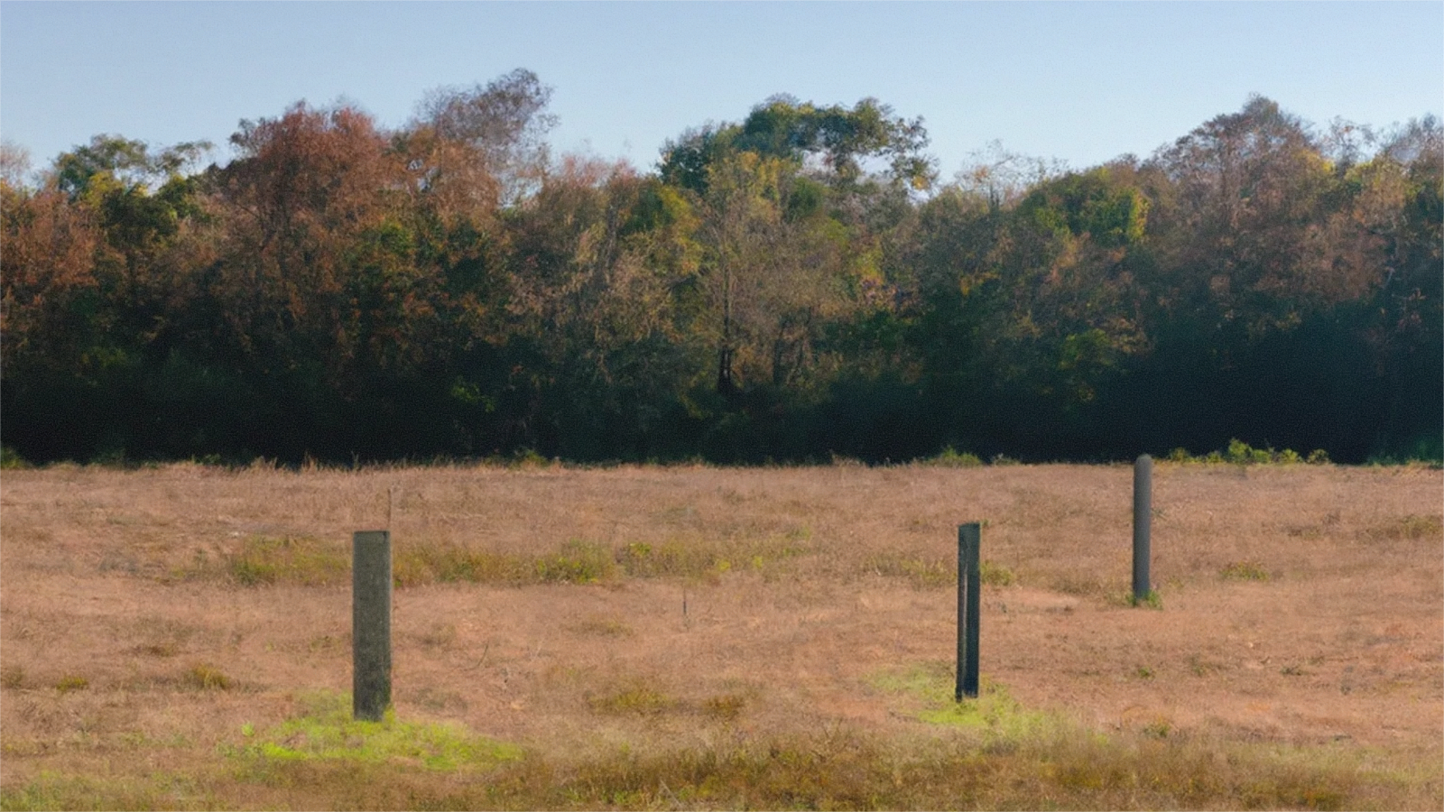 Open Illinois land access road near St. Clair County